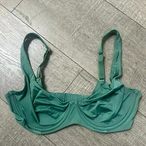 CUUP Scoop Bra in Jade 34D